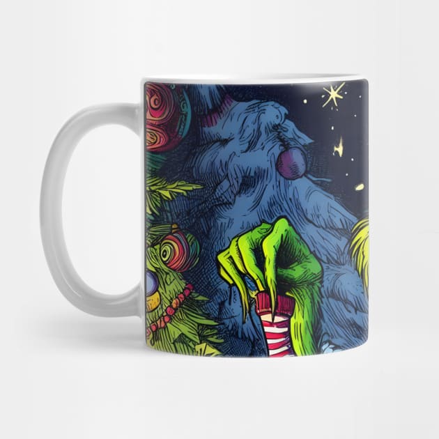 Whimsical Holidays: Grinch-Inspired Artwork and Festive Delights by insaneLEDP